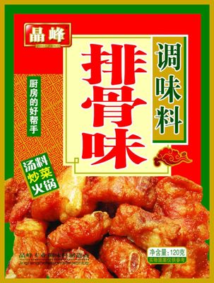 晶峰排骨味120克